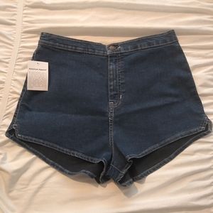 NWT American Apparel Denim Easy Hot Shorts Size Large